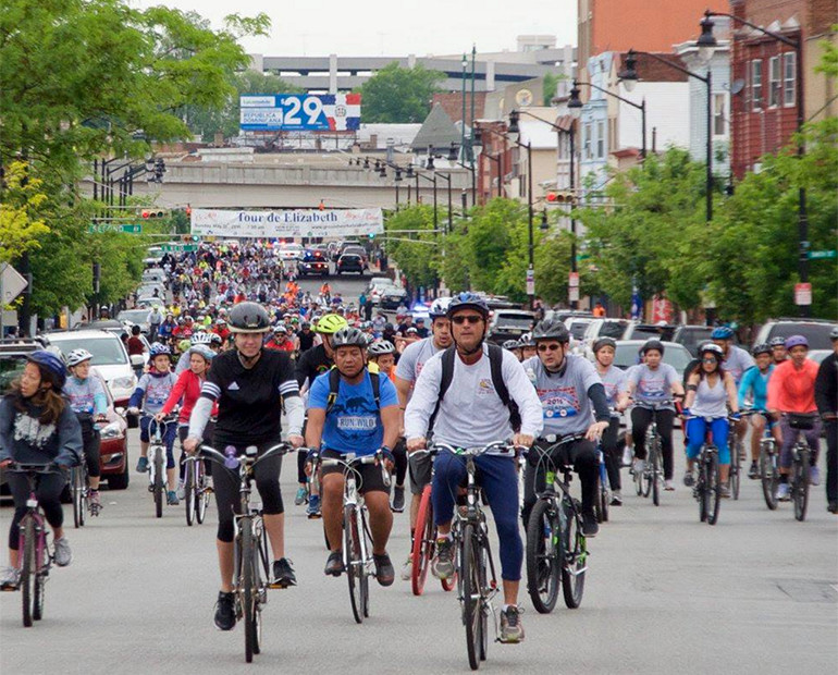 The annual Tour de Elizabeth