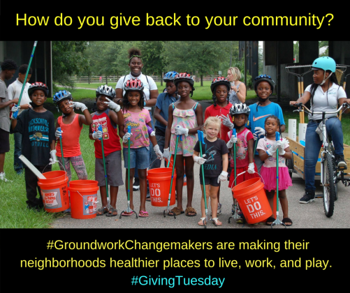 How do you give back to your community?
