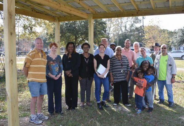 Groundwork Mobile Steering Committee and community members visit Mobile's Taylor Park.